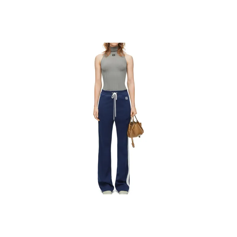 LOEWE High Neck Top Sparkling 'Grey'-1