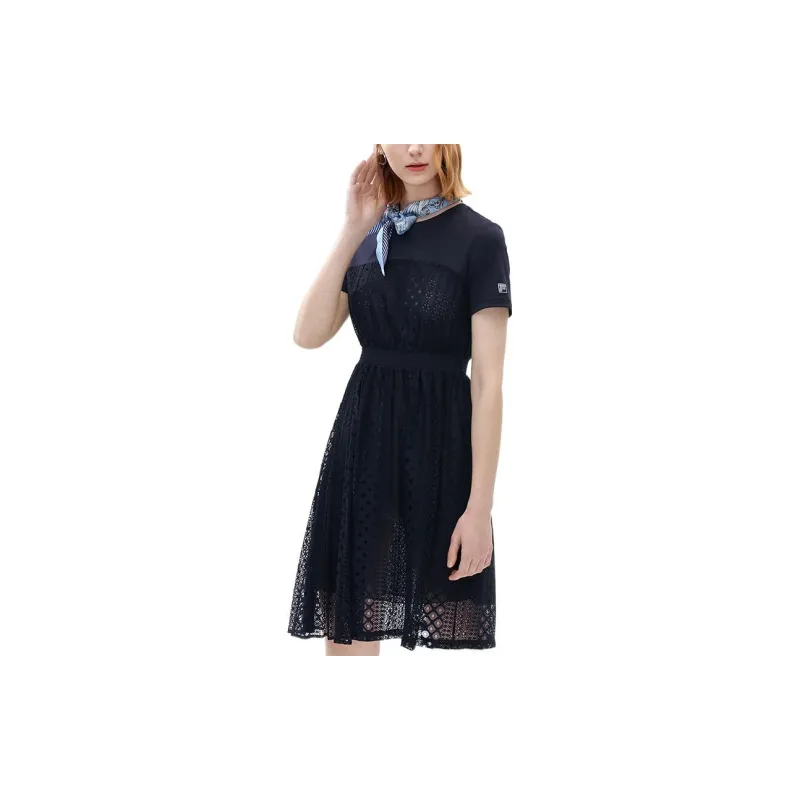 FILA Short Sleeved Dresses Women's Legend Blue-4