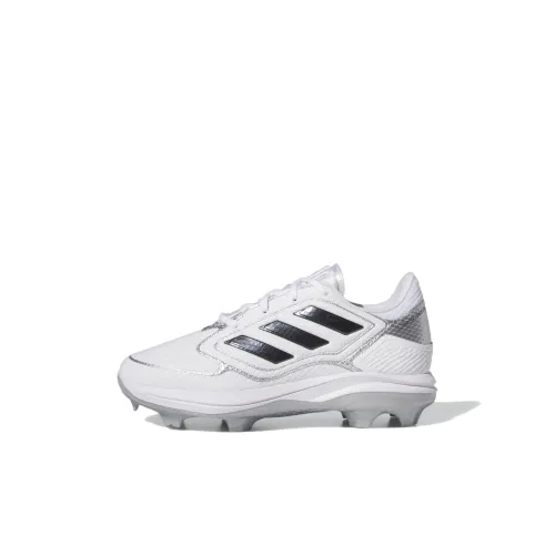 adidas Adizero Purehustle 3 TPU Cloud White Core Black Silver Metallic GS