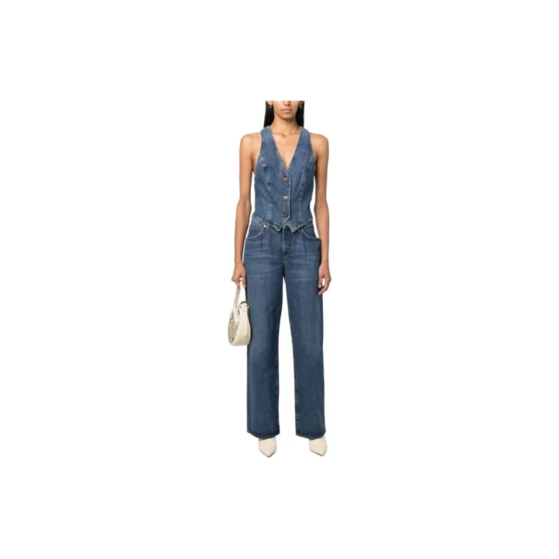 AGOLDE High rise Straight leg Jeans-2