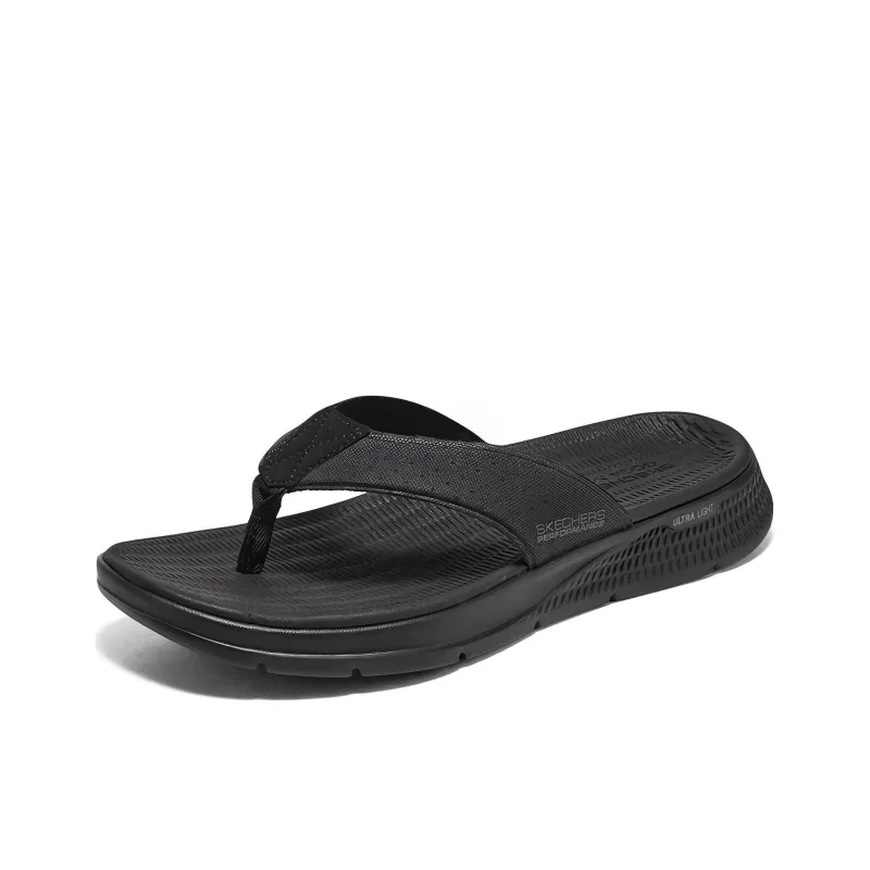 Skechers Quiet Flip Flops Men's Black-2