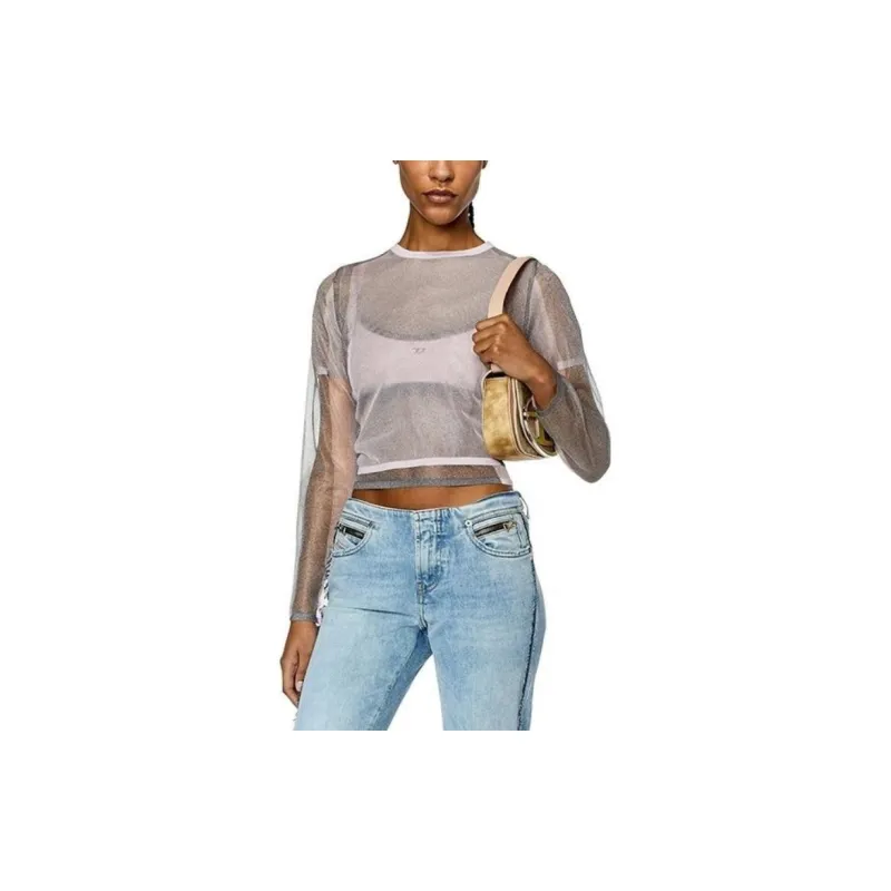 DIESEL T-Shirts Women's Pink-1