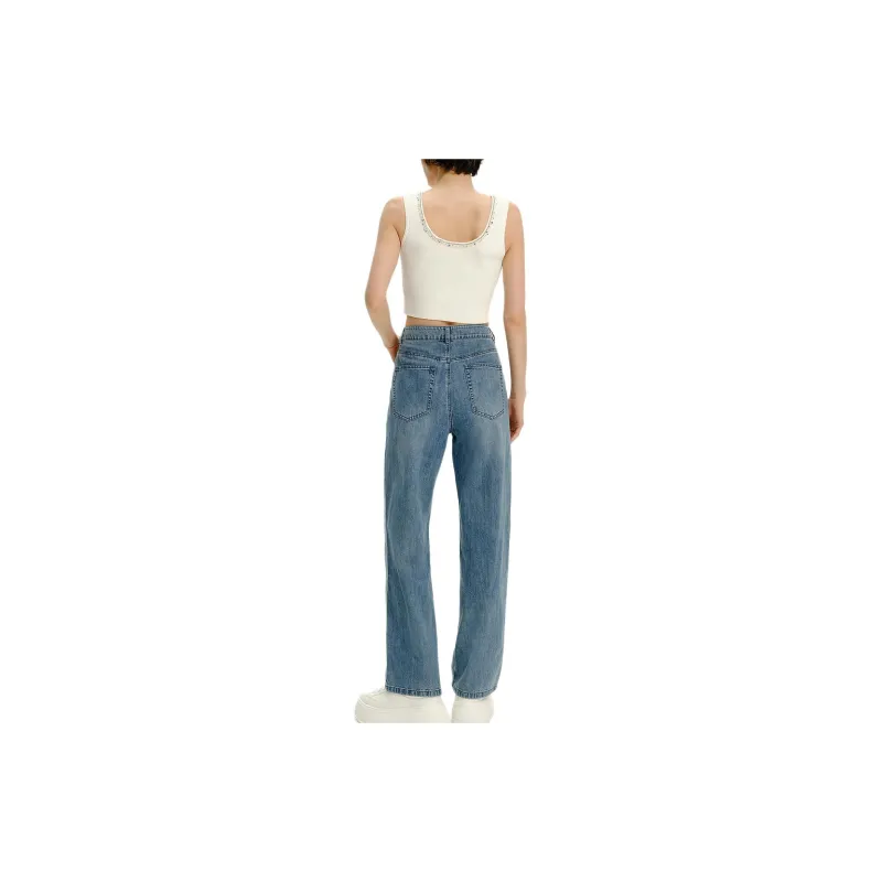KARL LAGERFELD SS24 Jeans Women's Blue-2
