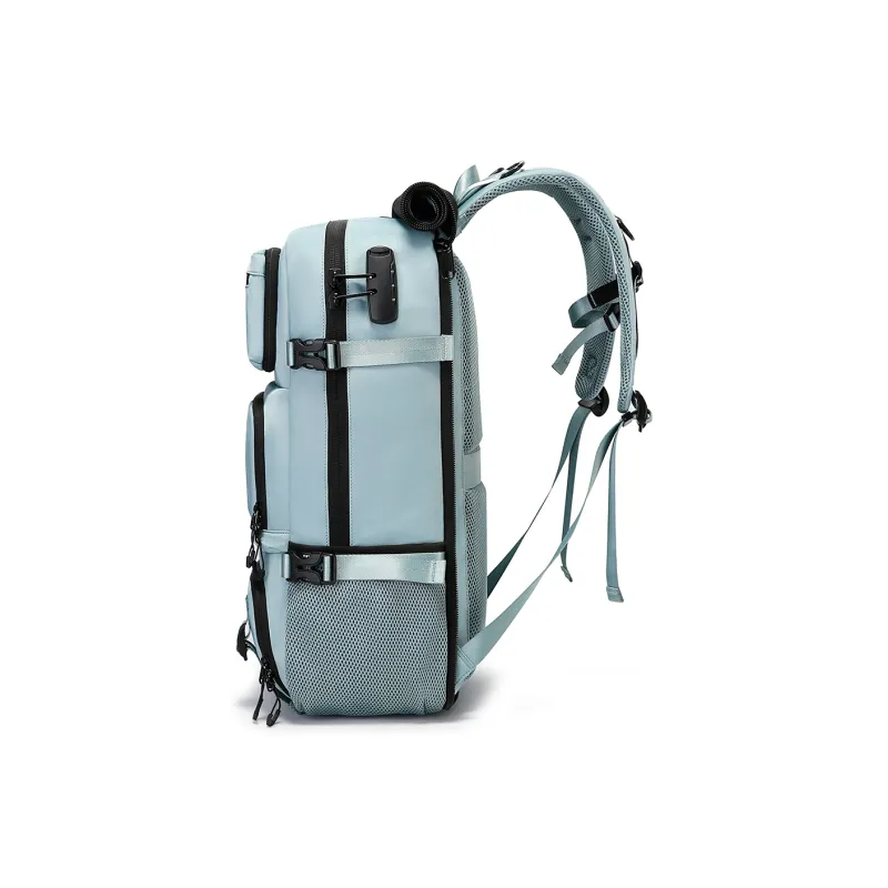 BANGE Nylon Backpack Large Size Men's Multicolor-8