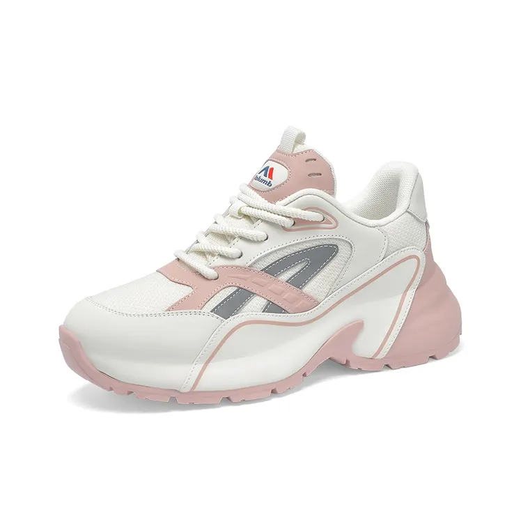 KOLUMB Abrasion Resistant Coverage Support Low Top Chunky Sneakers Women's-1