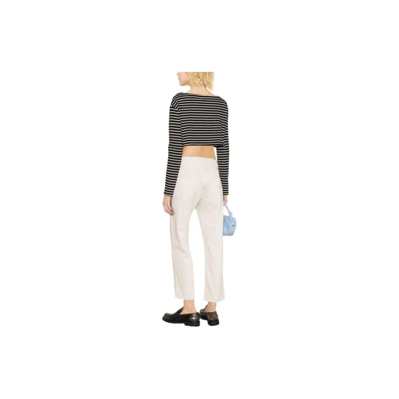 R13 Mid rise Boyfriend cut Trousers-2