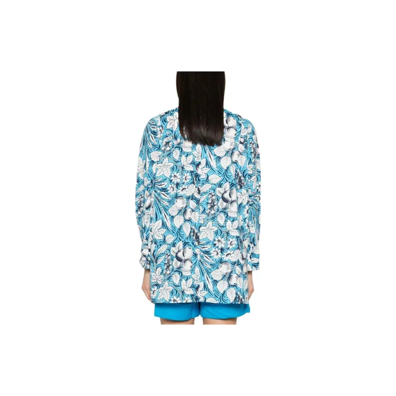 DVF Diane Von Furstenberg Caleb Botanical print Shirt-2