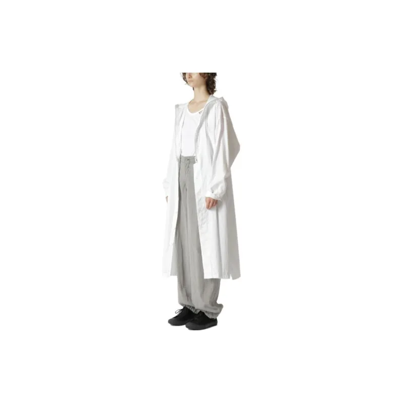 Yohji Yamamoto Coats Women's White-2