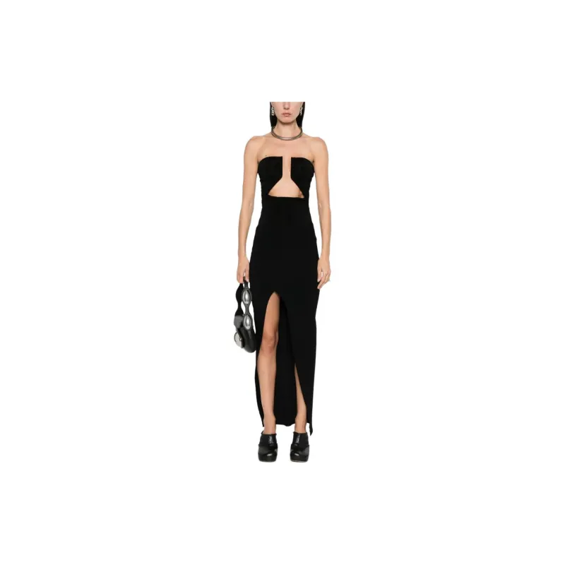 RICK OWENS Knit Skirt Black-1
