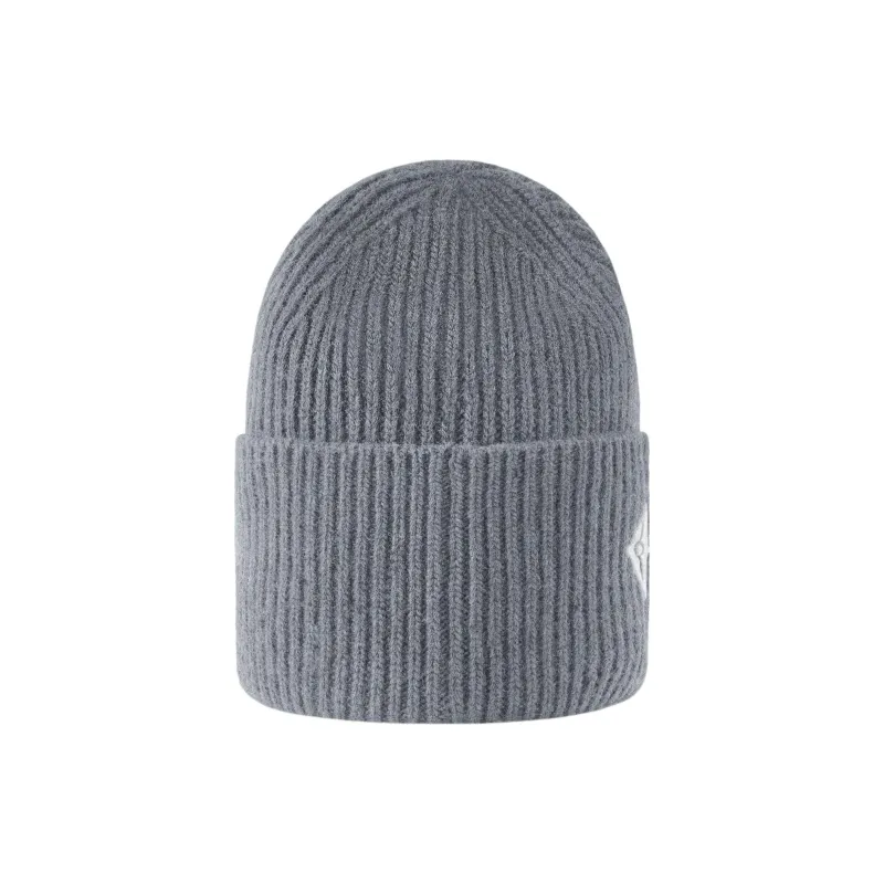 LOUIS VUITTON Sheep Wool Beanies Women's Gray-2