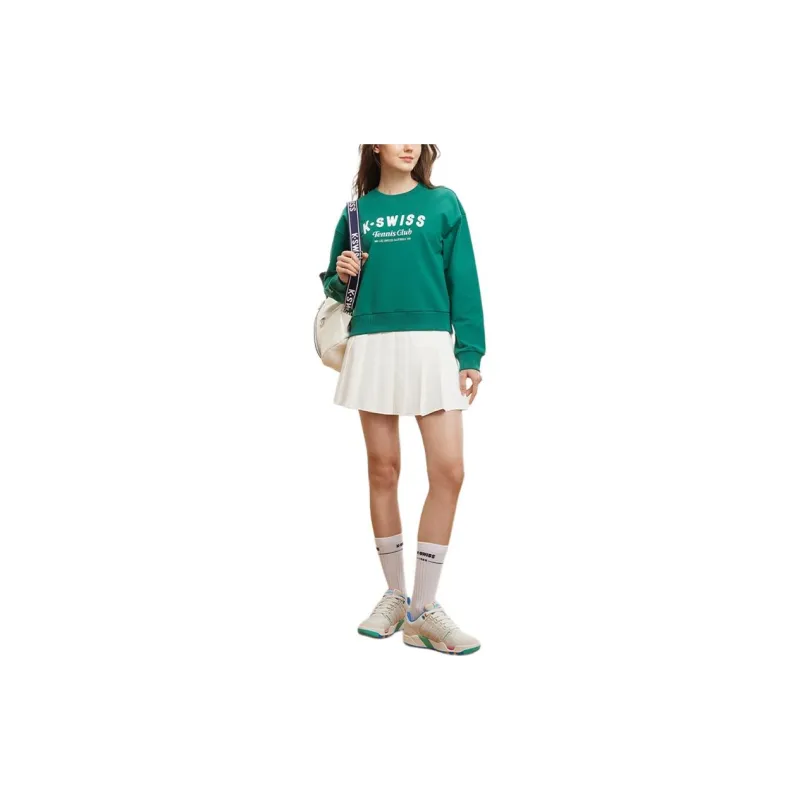 KSWISS Sweatshirt Women's Moss Green-1
