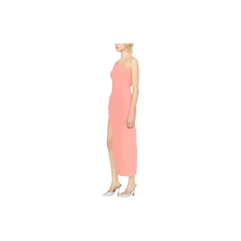 The Attico Fujiko Asymmetric Midi Dress-3