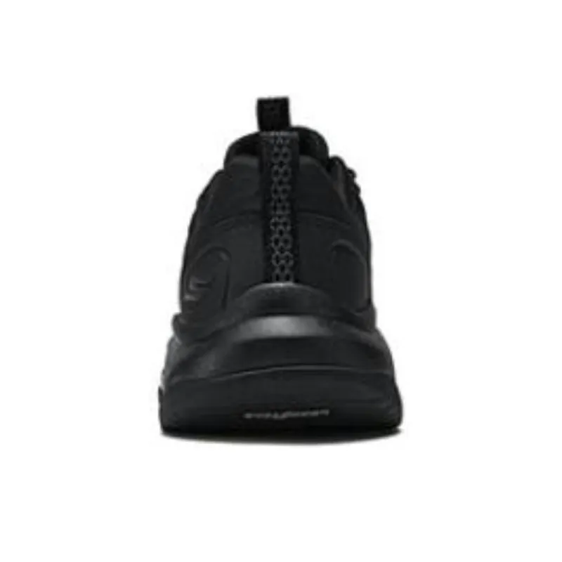 Skechers Go Walk Arch Fit Cushioning Abrasion Resistant Breathable Low Top Casual Shoes Women's Black-3