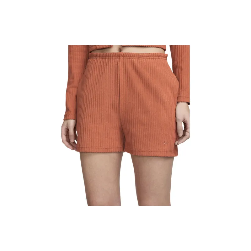 Nike Sportswear Chill Rib Women's High Waisted Slim 3' Shorts-1