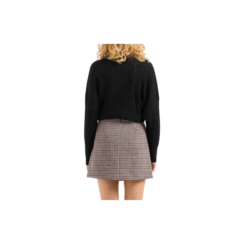 ARMANI EXCHANGE Houndstooth Mini Skirt-2