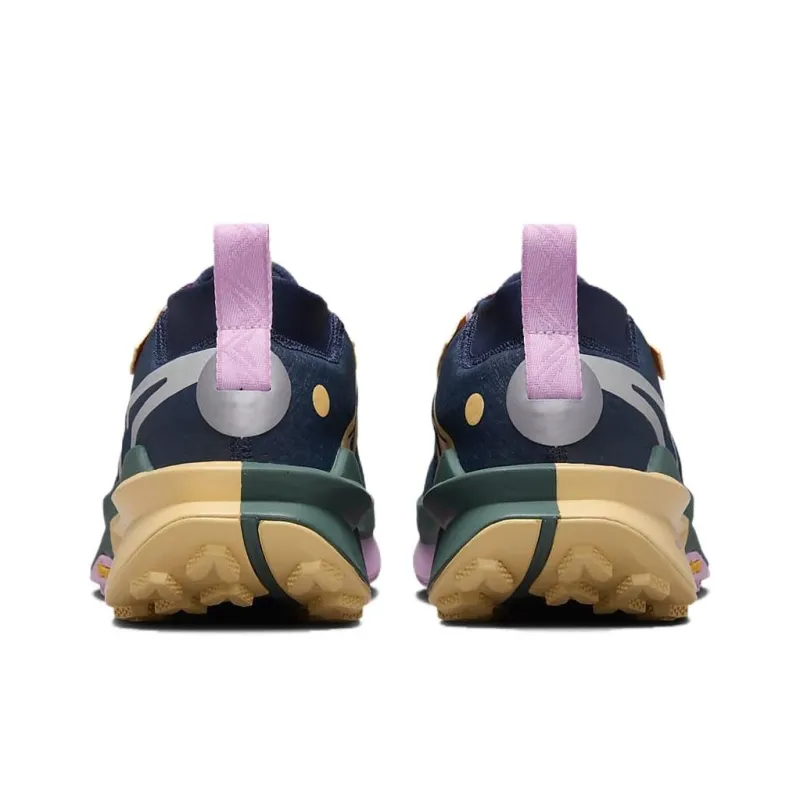 Nike ZoomX Zegama 2 Armory Navy Celestial Gold Vintage Green Metallic Silver Women's-4