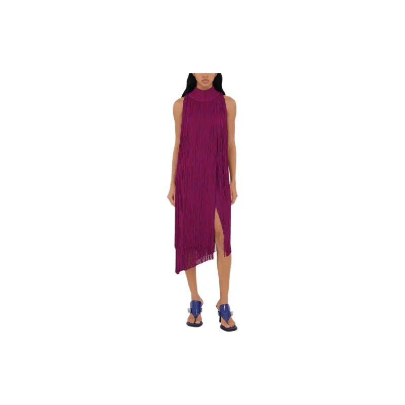 Burberry Sleeveless Dress Women's Mailbox Red-2