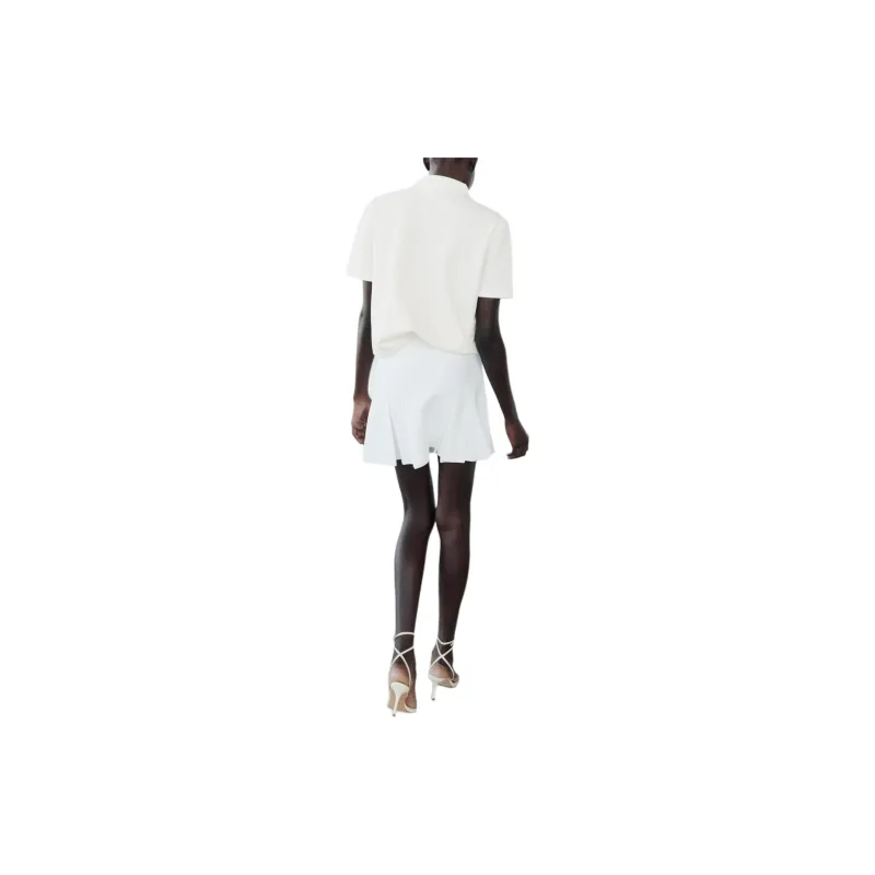 ZARA T-Shirts Women's White-3