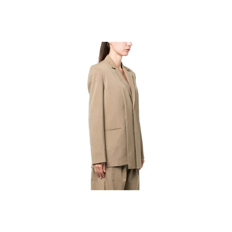 TIBI Single breasted Layered Blazer-4