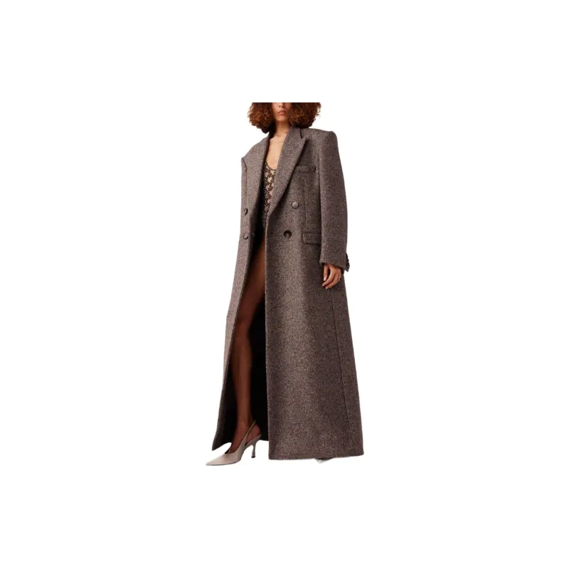 Stella McCartney Double Breasted Straight Hem Coat-4