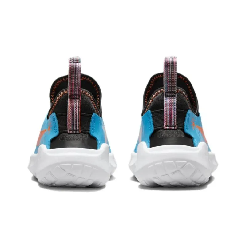 Nike Flex Runner 2 Lil PS 'Blue Lightning Total Orange'-3