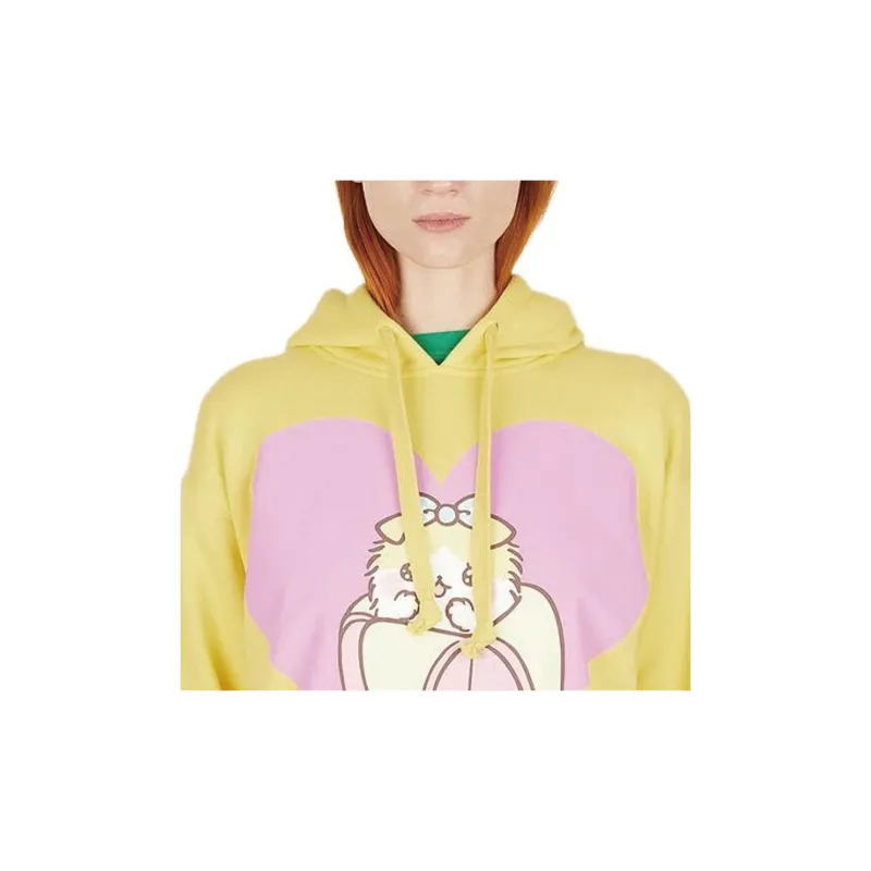 GUCCI Sweatshirt Women's Yellow-5