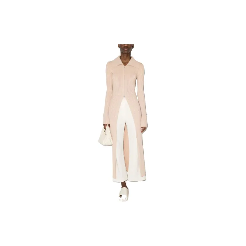 NANUSHKA Long Sleeved Dresses Women's Light Beige-3