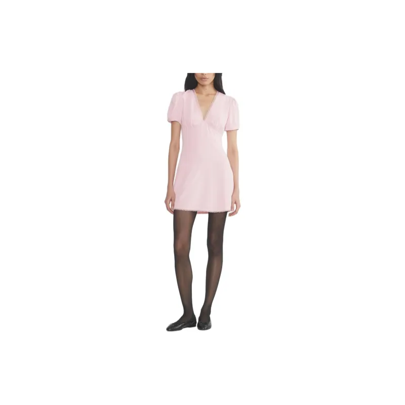 ARITZIA FW24 Sunday Best Mille Dress Short-Sleeved Dresses Women's Cupid Pink-2