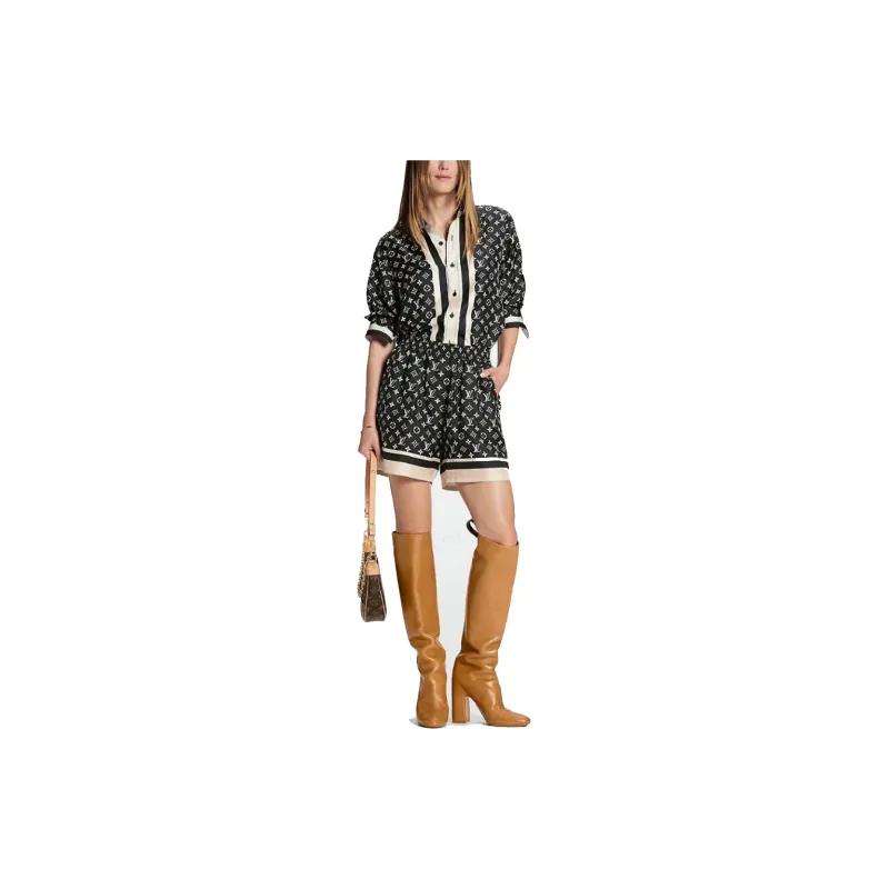 LOUIS VUITTON SS23 Shirt Women's Black-1