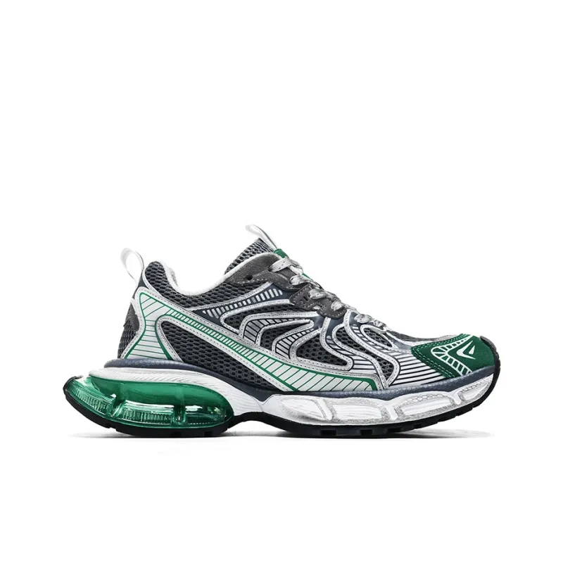 BASLS Fashion Casual Shoes Ankerle Breathable Height Increase Low Top Chunky Sneakers Unisex-36