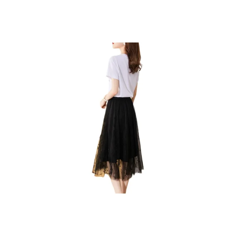 Mo Han Yi Mei Skirt Set Women's-5