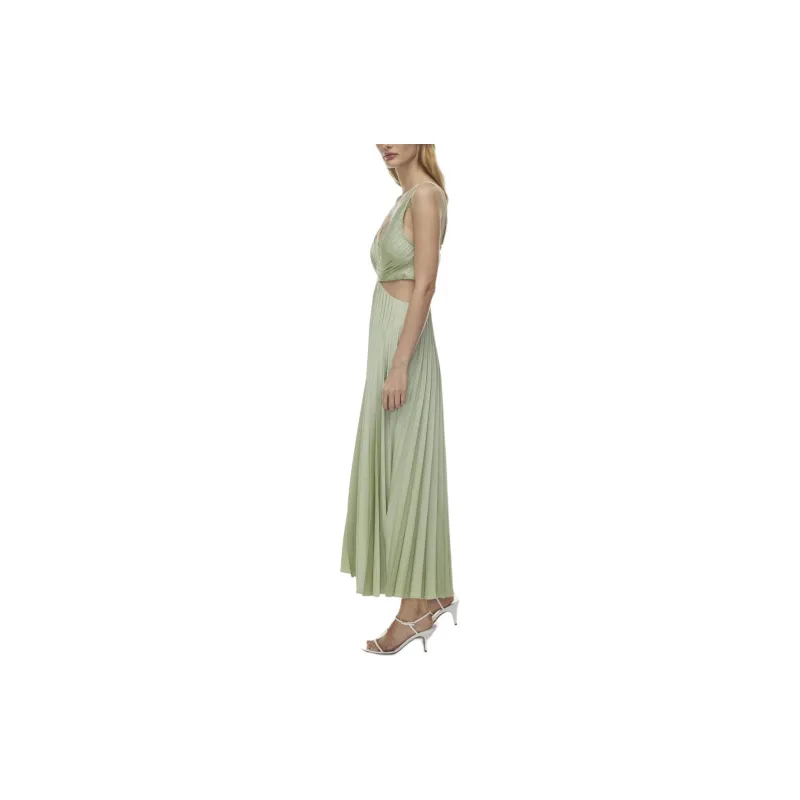 ARITZIA SS24 Ten Showpiece Satin Dress Slip Dresses Women's Silver Sage Green/Silver Sage Green-4
