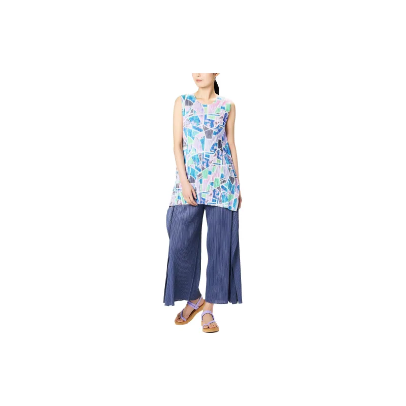 PLEATS PLEASE ISSEY MIYAKE Tank Tops Women's Multicolor-5