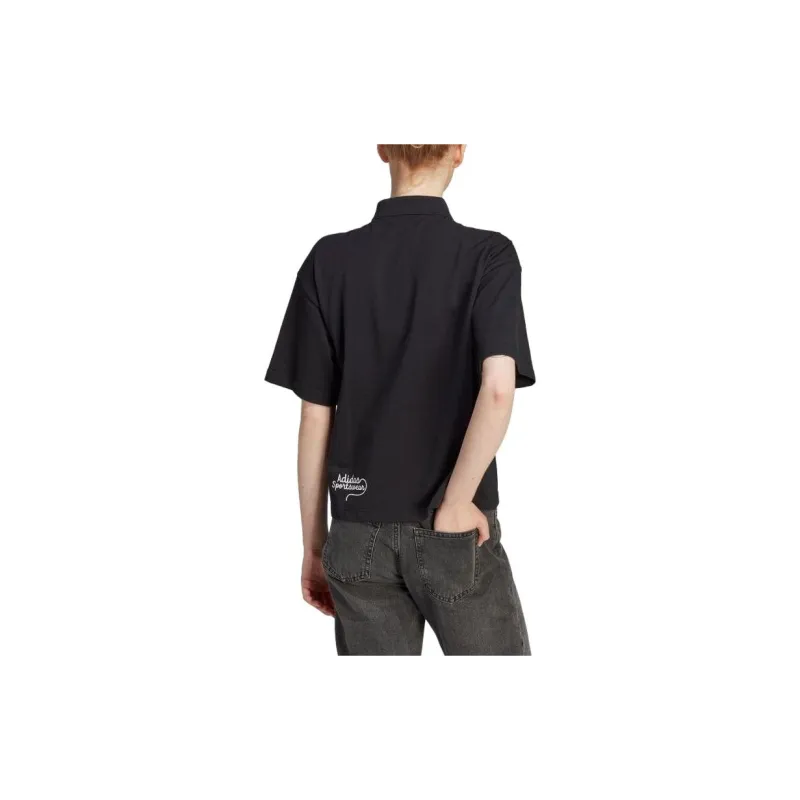 Adidas Polo Shirts Women's Black-3