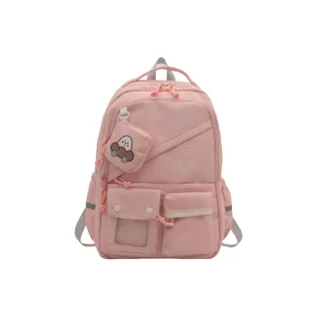 BRABOSTON Nylon Backpack Regular Unisex White/Red/Green/Blue