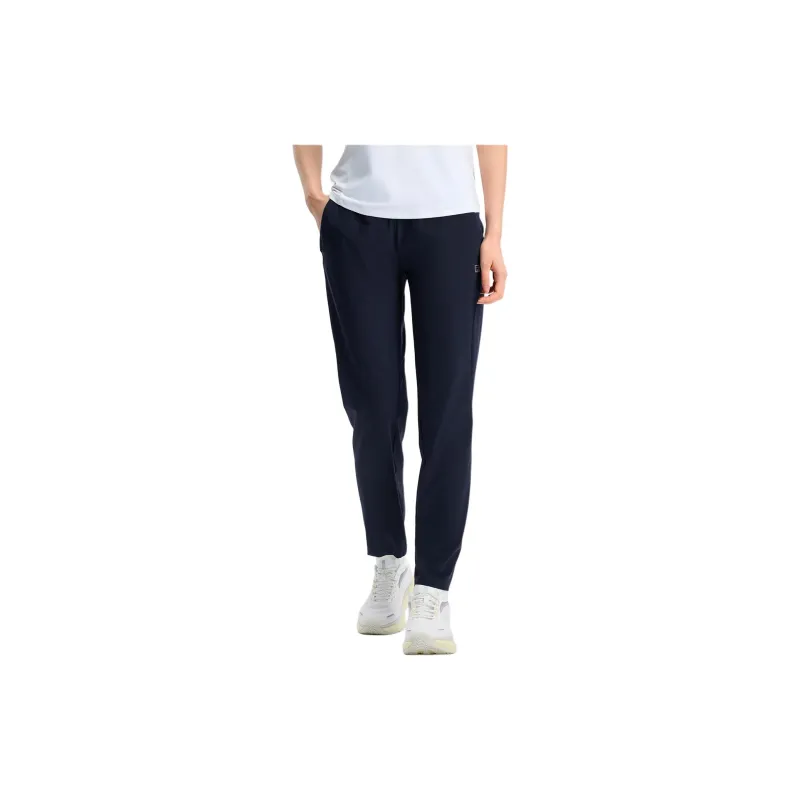 FILA Knitted Sports Pants Women's Royal Blue-2