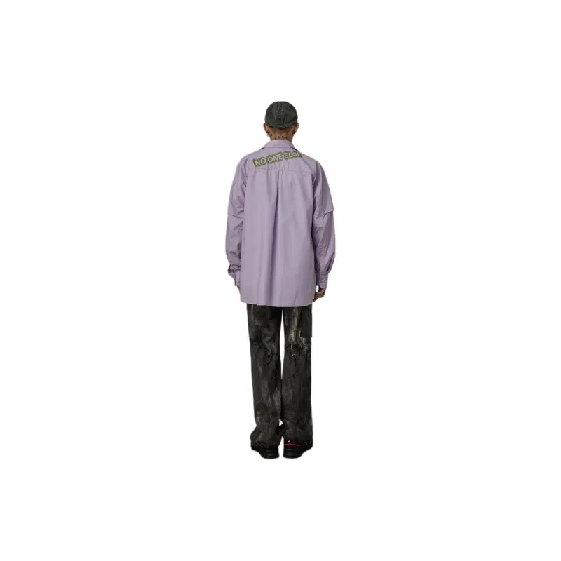 NO ONE ELSE Shirt Unisex Purple-1