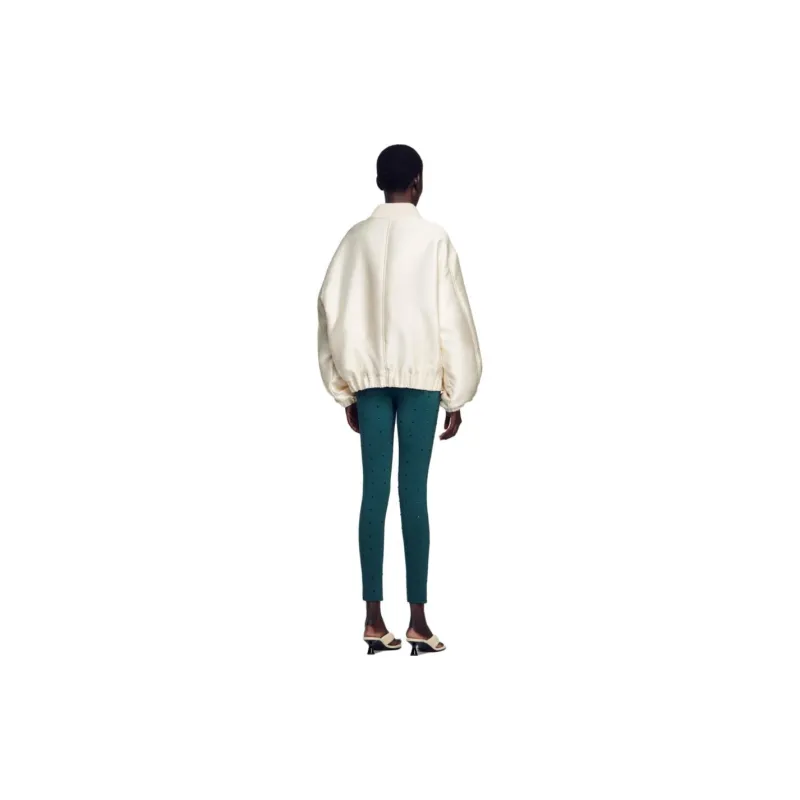 Sandro Jackets Women's Beige Yellow-1
