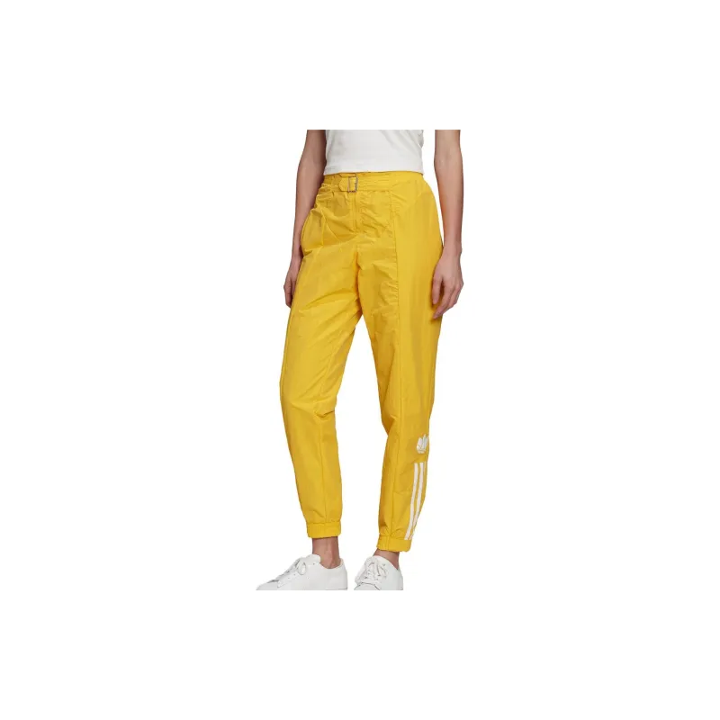 Adidas Casual Pants Women's Orange Yellow-2