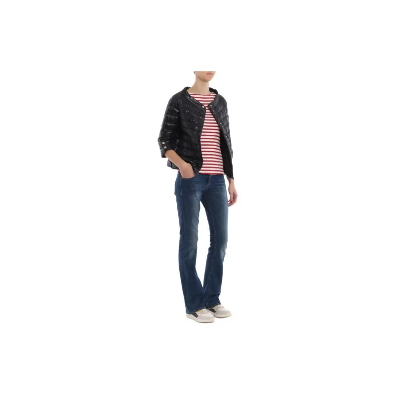 HERNO Cropped Sleeve Down Jacket-2
