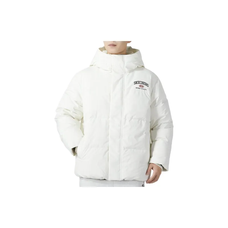 Skechers Down Jackets Men White-2