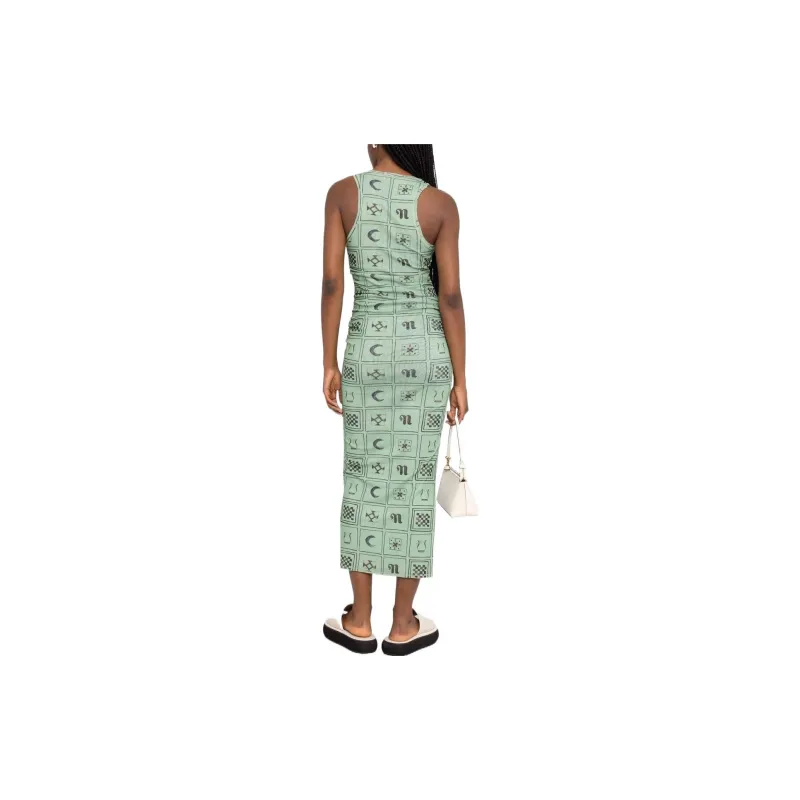 NANUSHKA Sleeveless Dresses Women's Green-2