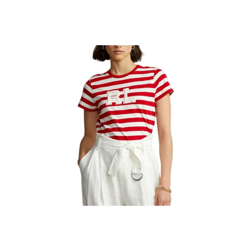 Polo Ralph Lauren SS22 T Shirt Women's Red-2