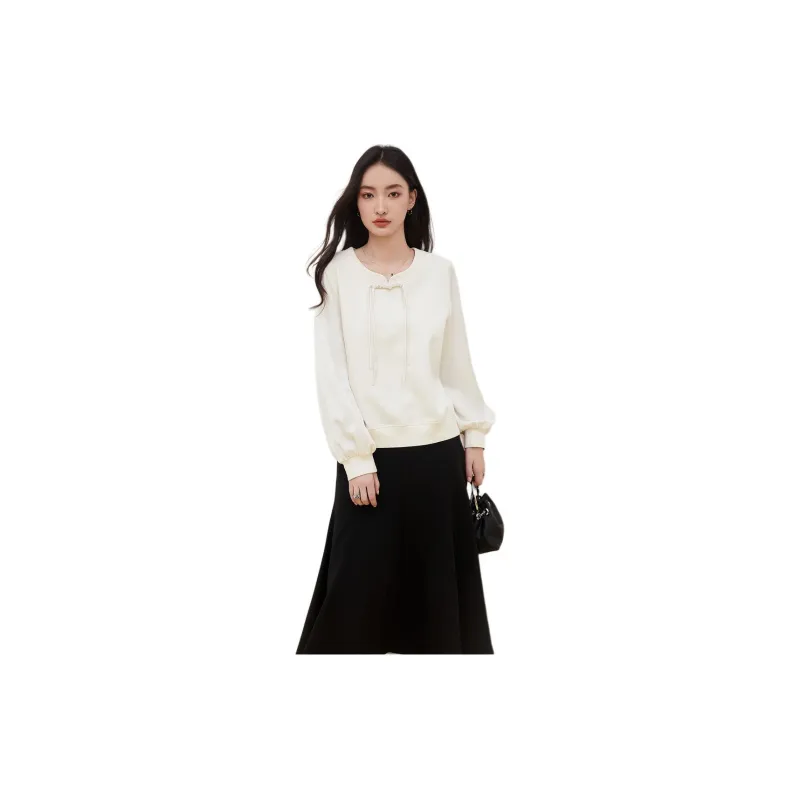 XG Sweatshirt Women's Light Beige-8