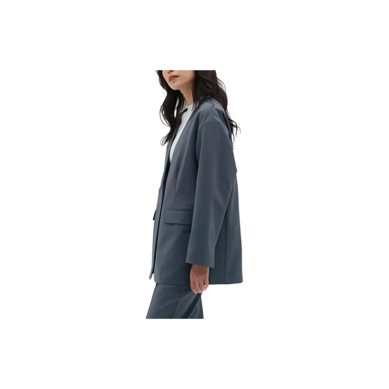 New Balance Met24 Jacket Women's Graphite-7