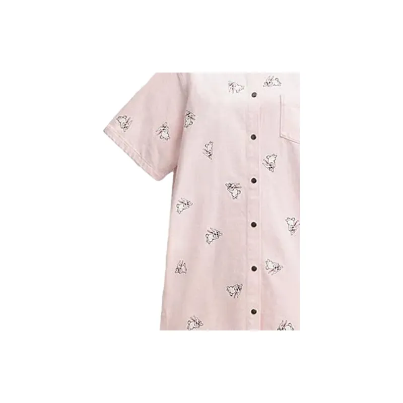 COACH Short-Sleeved Dresses Women's Pink-6