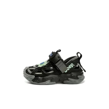 Jeep Children's Sandals Black Gray Kids'