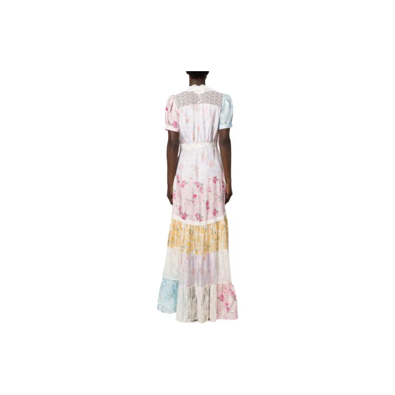 LOVESHACKFANCY Short-Sleeved Dresses Women's Multicolor-2