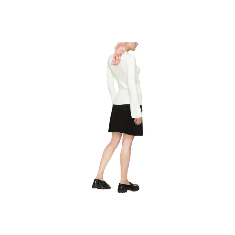 Maje FW22 Sweater Women's White-1