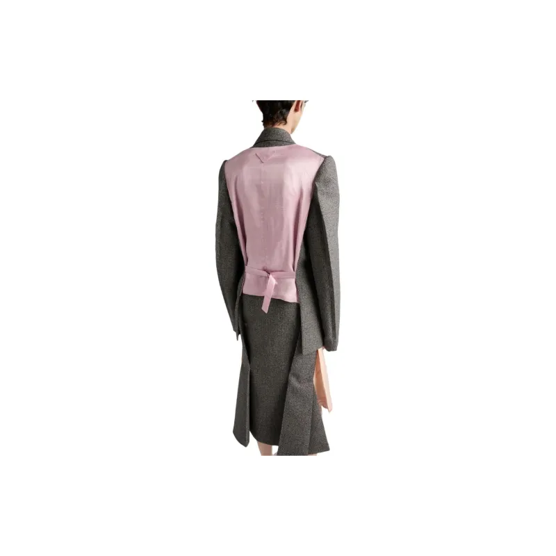 PRADA Prince Of Wales Checked Blazer-2